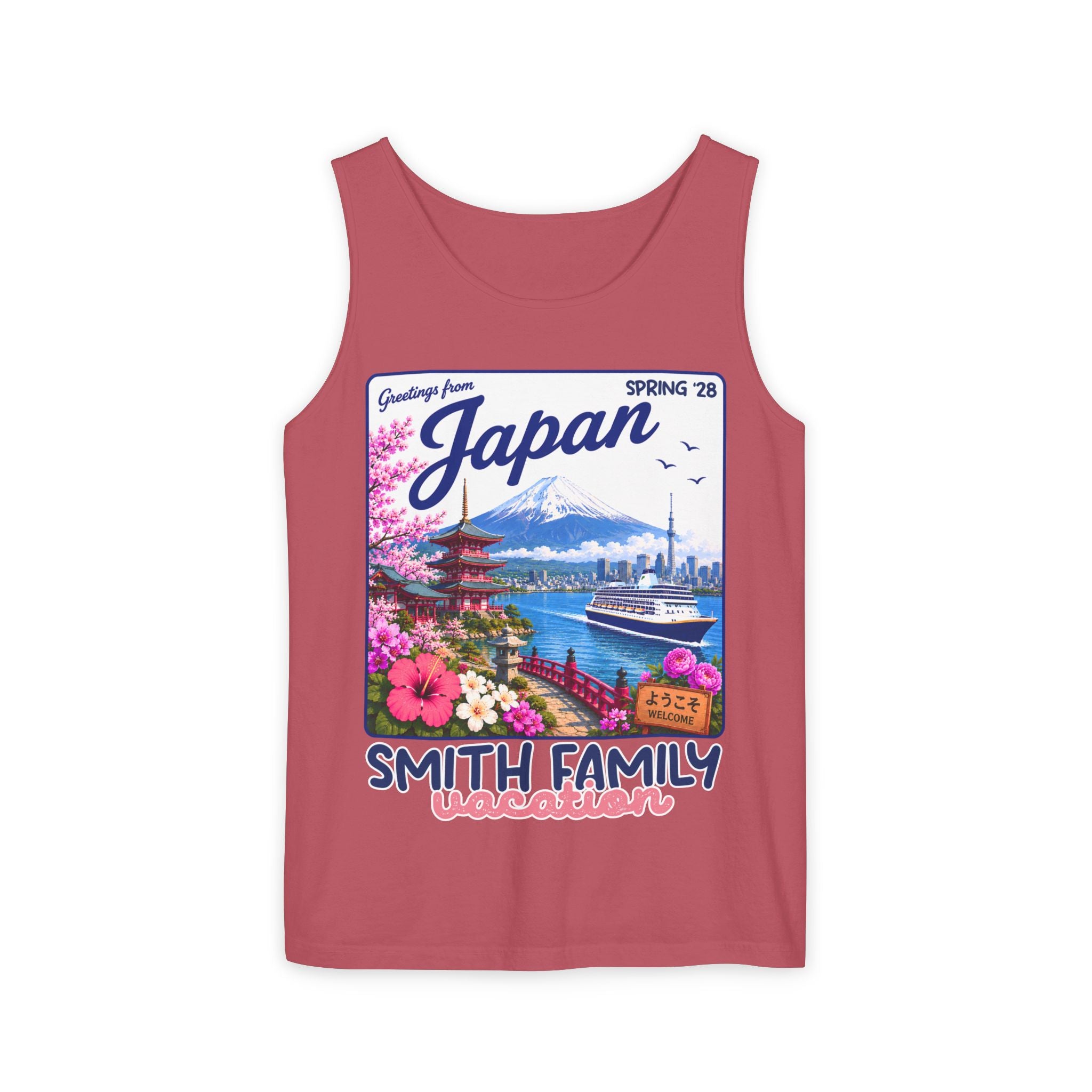 Greetings from Japan Tank Top - Suite Escape