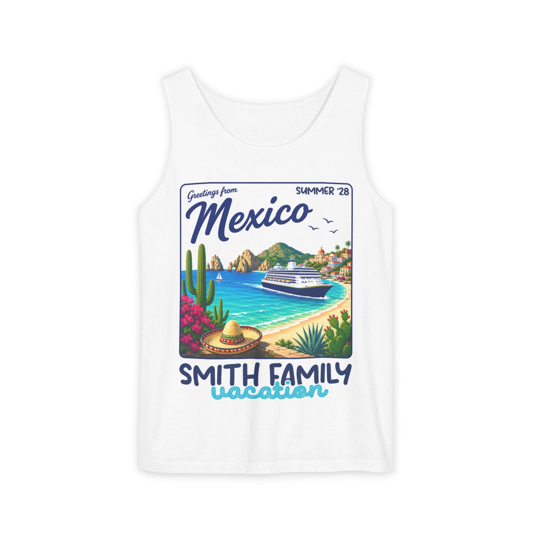 Greetings from Mexico Tank Top - Suite Escape