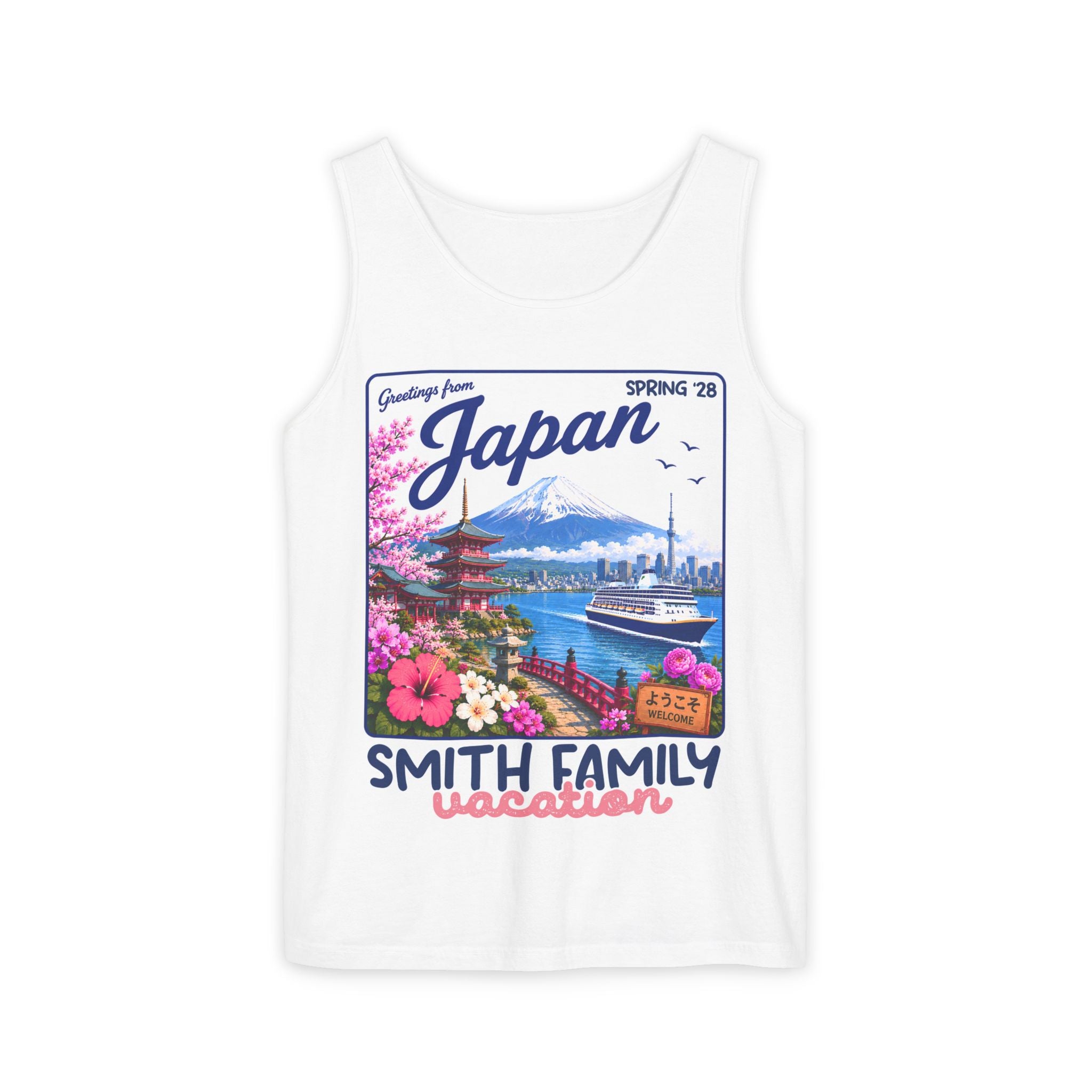 Greetings from Japan Tank Top - Suite Escape