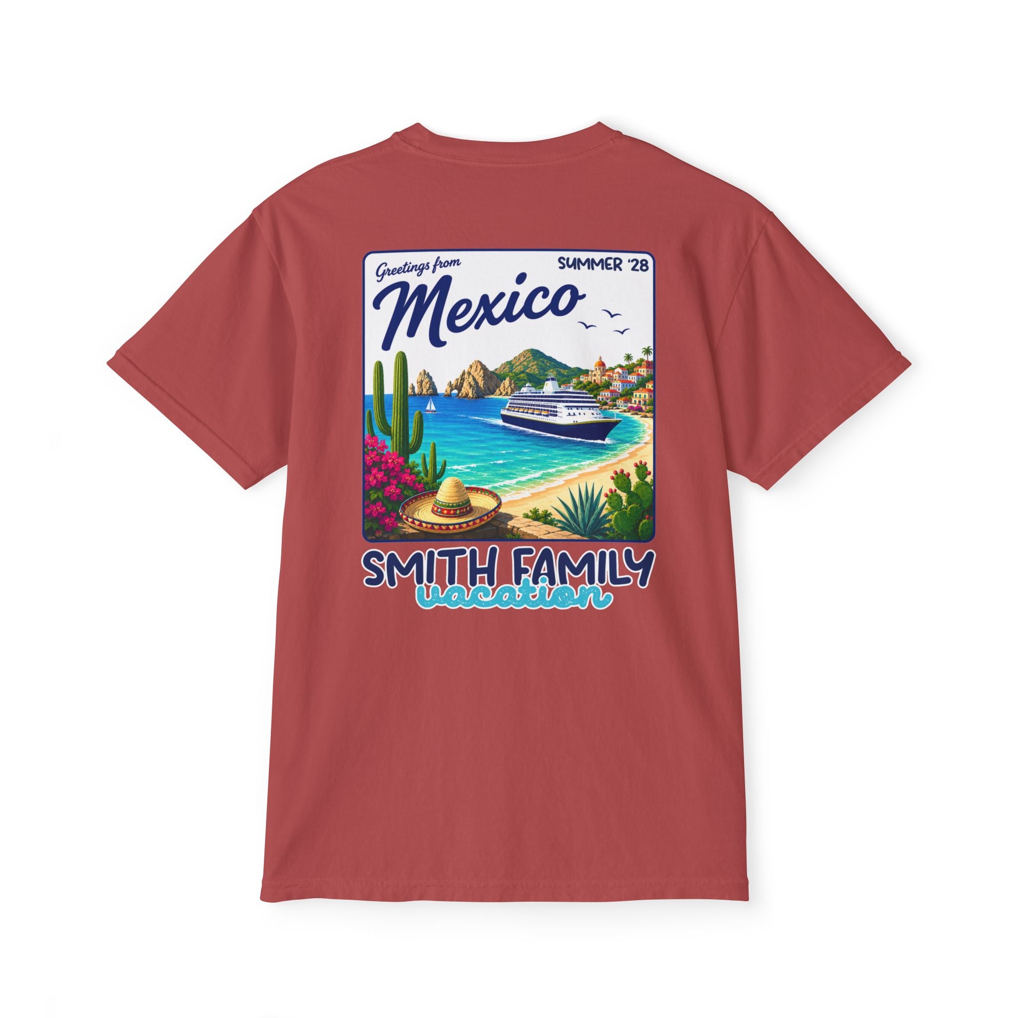Greetings from Mexico Pocket Tee - Suite Escape