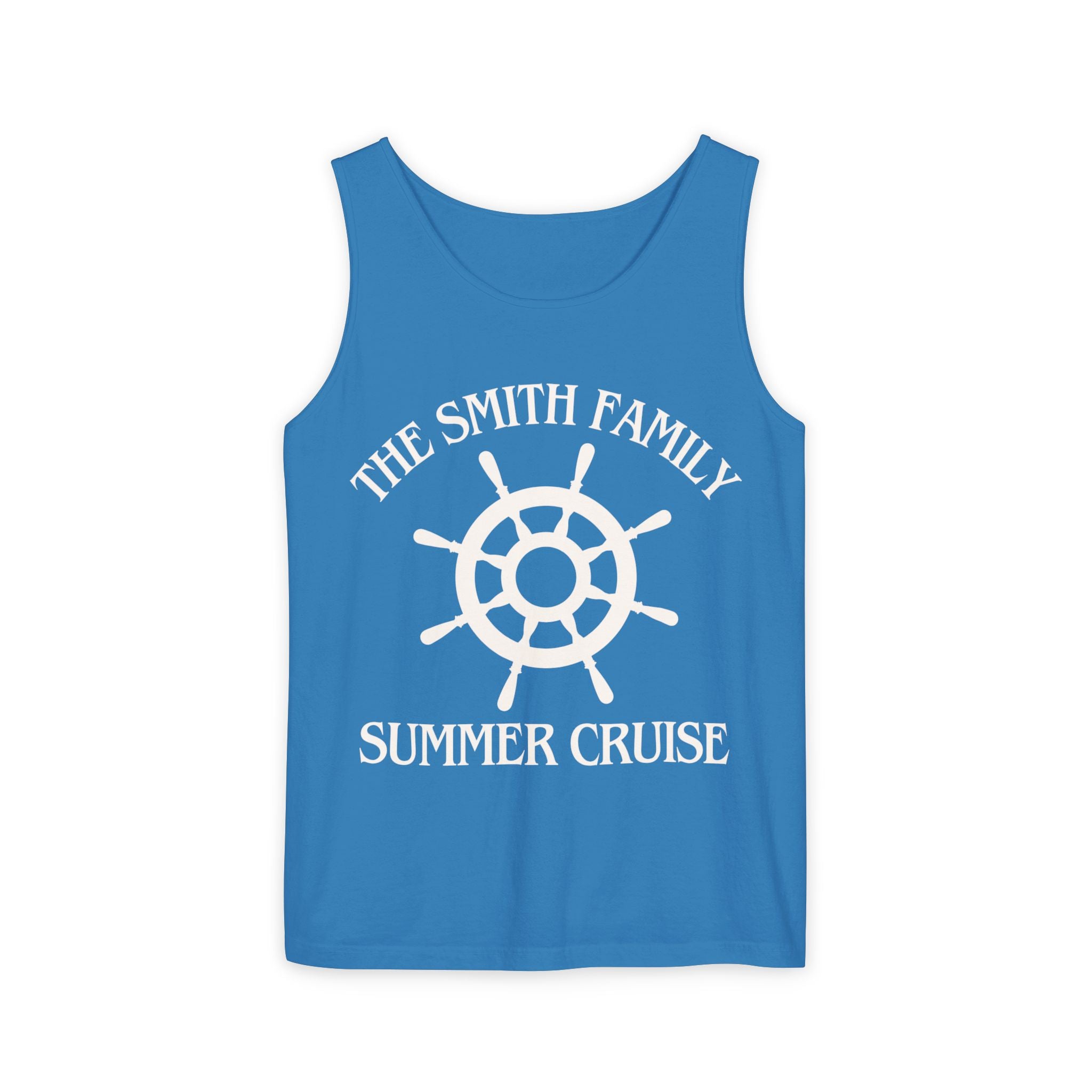 Personalized Ship Wheel Tank Top - Suite Escape