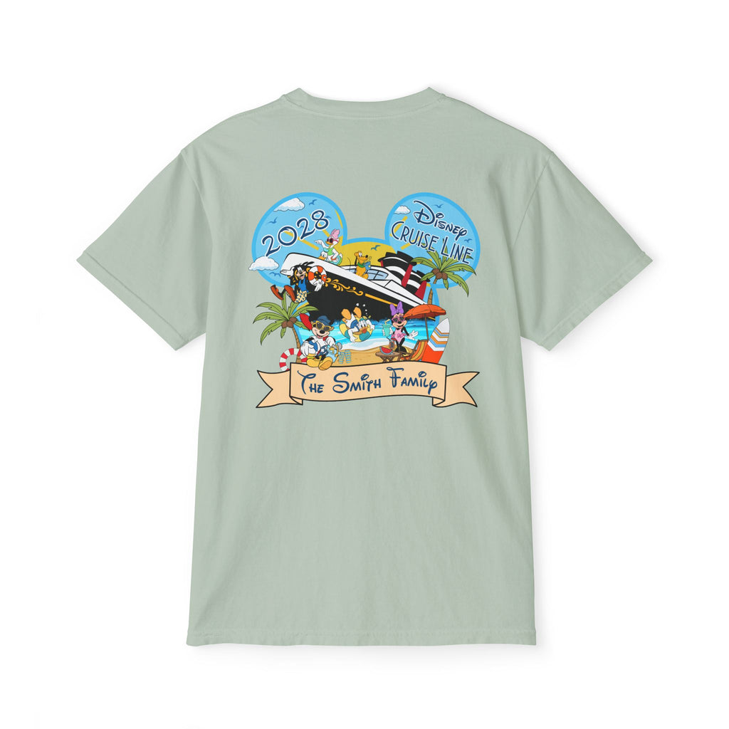 Magical Cruise Line Summer Beach Pocket Tee - Goofy