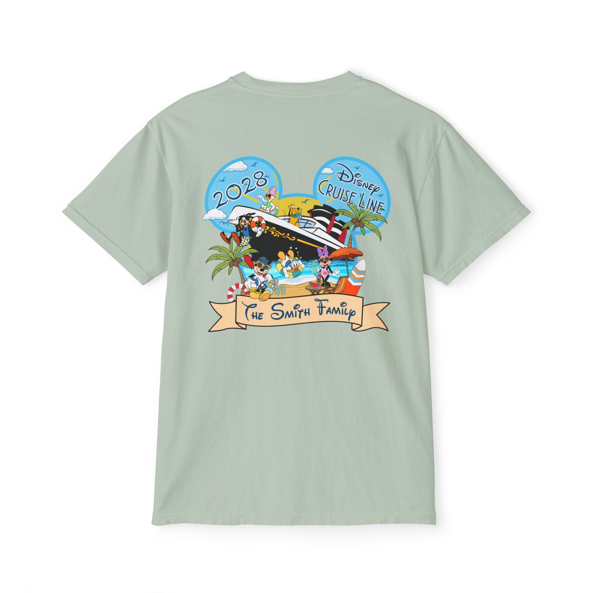 Magical Cruise Line Summer Beach Pocket Tee - Goofy