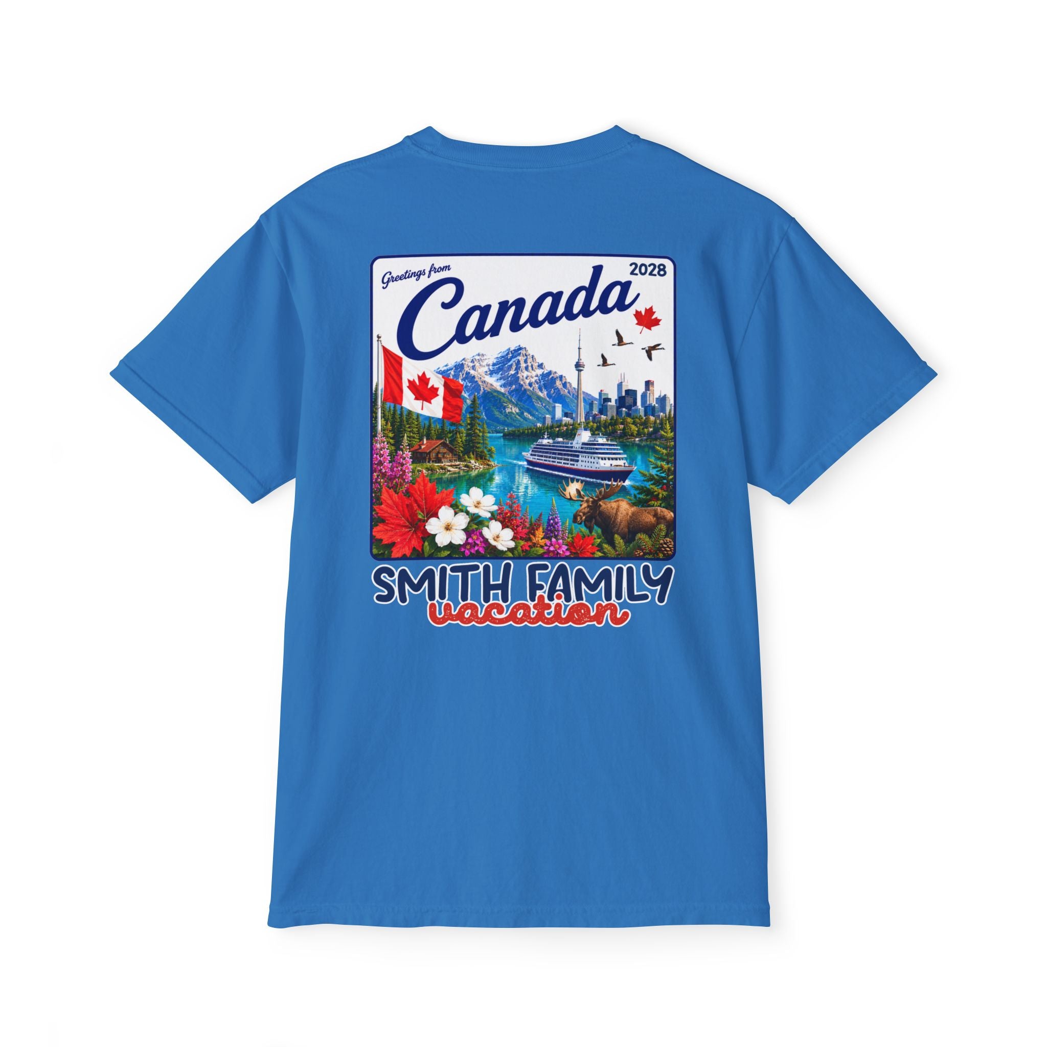 Greetings from Canada Pocket Tee - Suite Escape