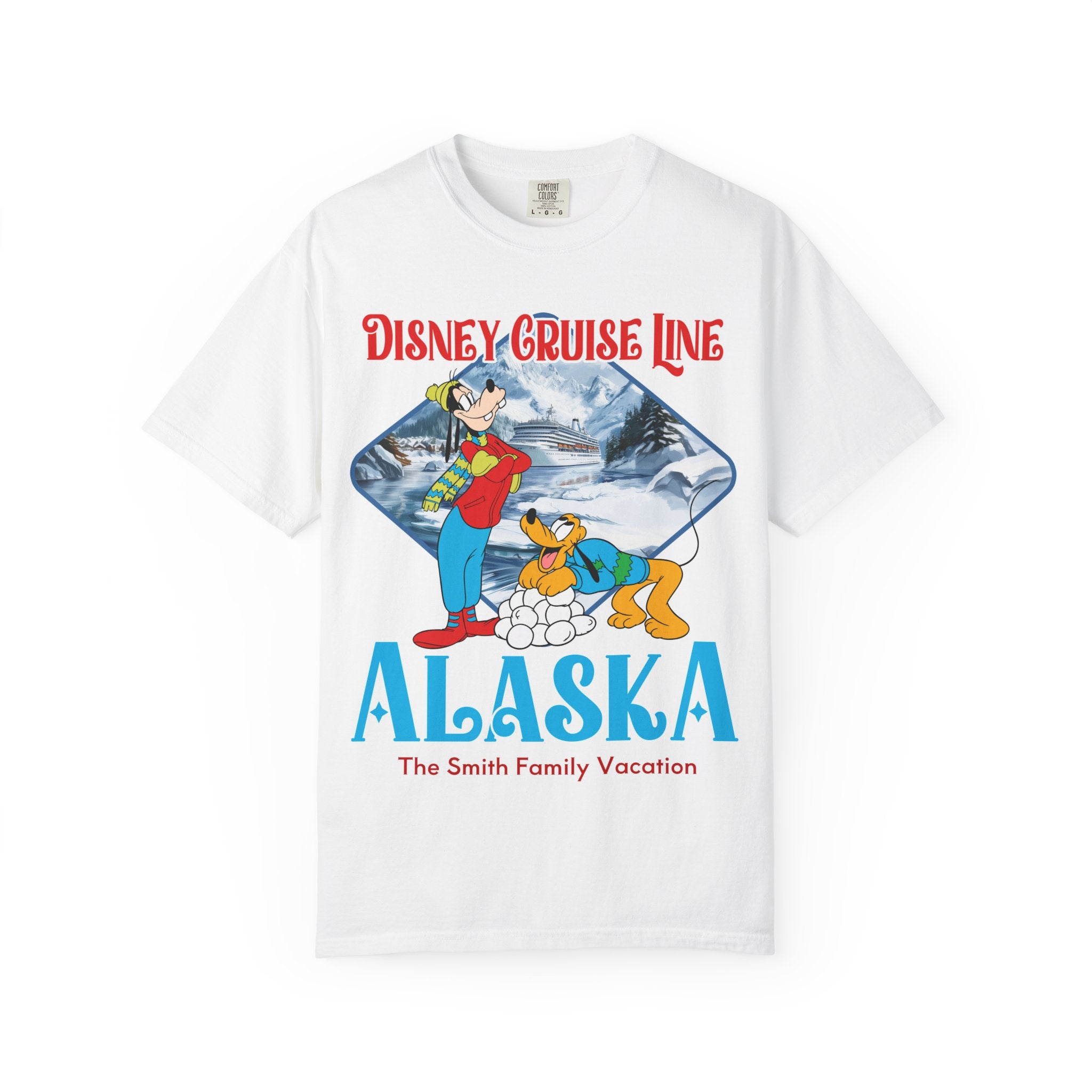 Magical Cruise Line Alaska Shirt - Goofy & Pluto