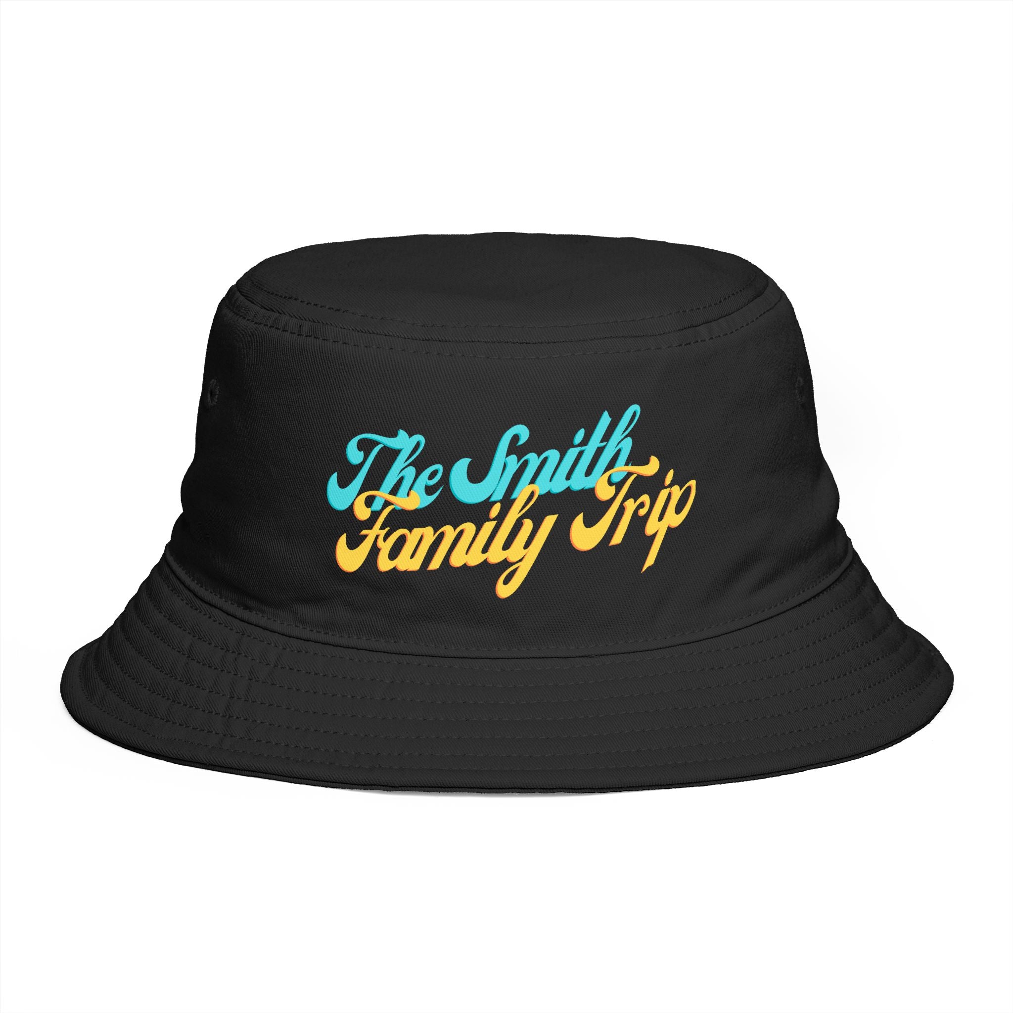 Retro Script Bucket Hat - Suite Escape