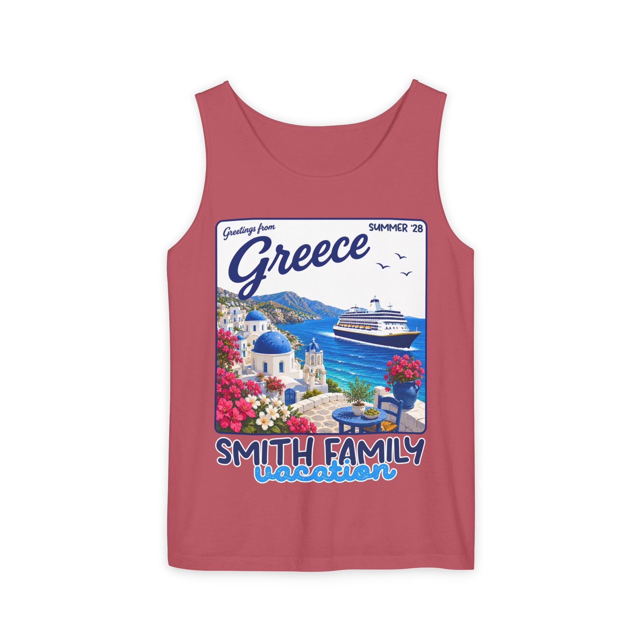Greetings from Greece Tank Top - Suite Escape