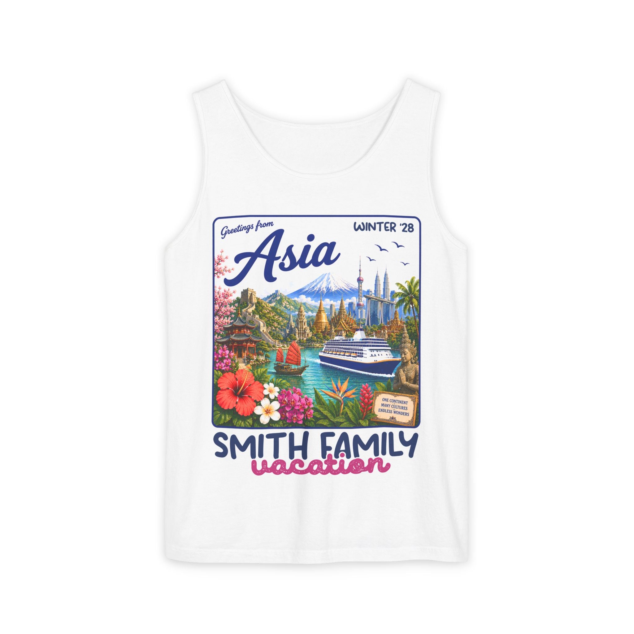 Greetings from Asia Tank Top - Suite Escape