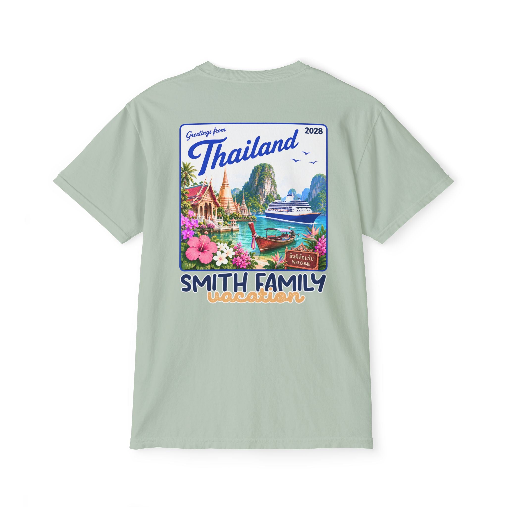 Greetings from Thailand Pocket Tee - Suite Escape