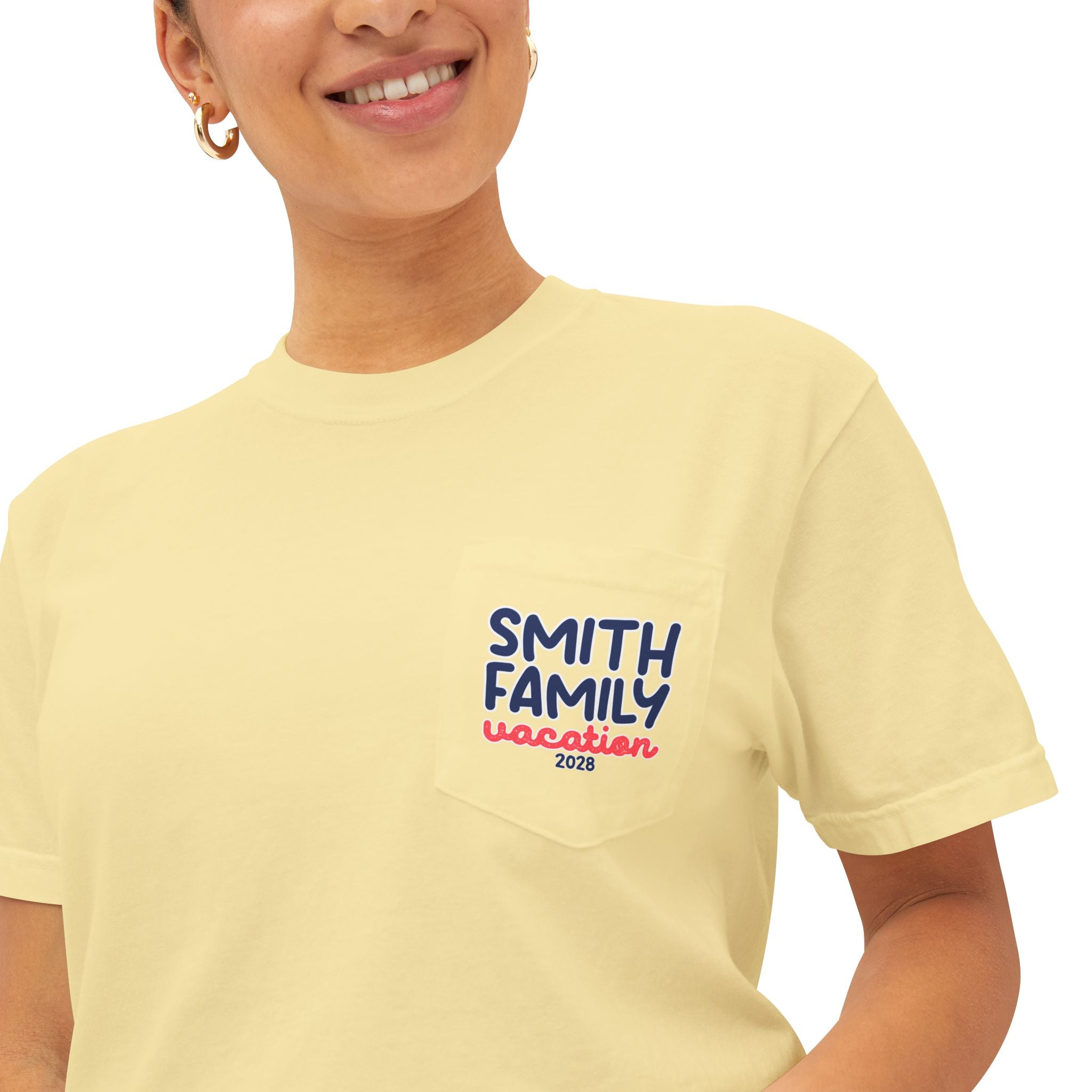 Greetings from the Bahamas Pocket Tee - Suite Escape