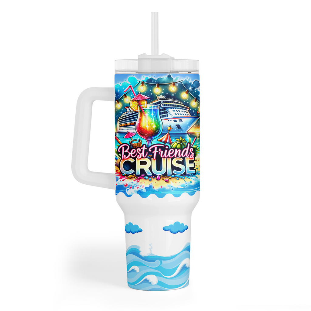 Best Friends Cruise Quencher Tumbler - Suite Escape