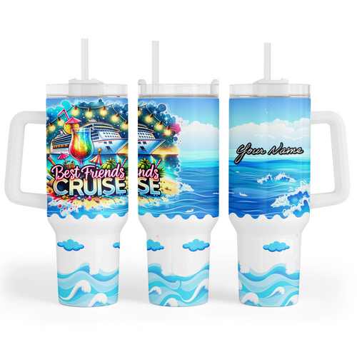 Best Friends Cruise Quencher Tumbler - Suite Escape