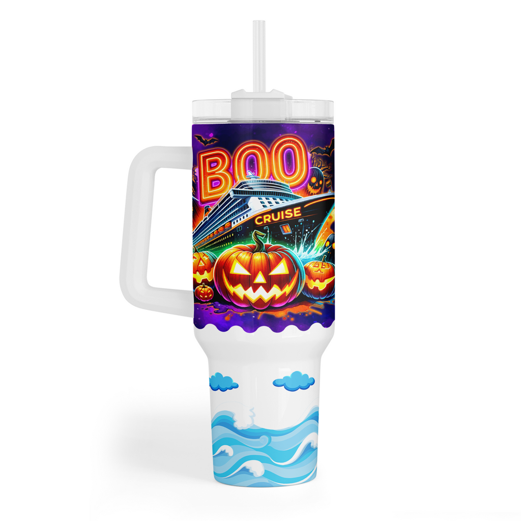 Halloween Boo Cruise Quencher Tumbler - Suite Escape