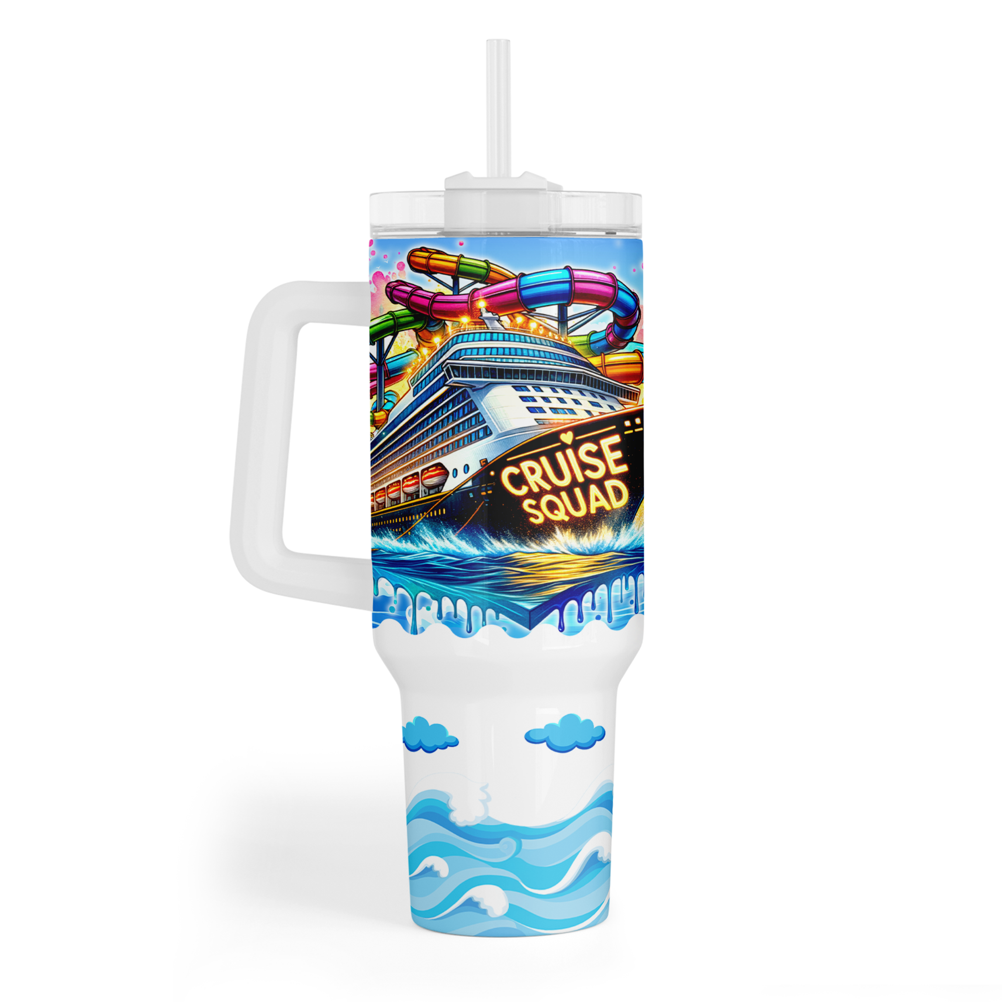 Cruise Squad Quencher Tumbler - Water Slide - Suite Escape