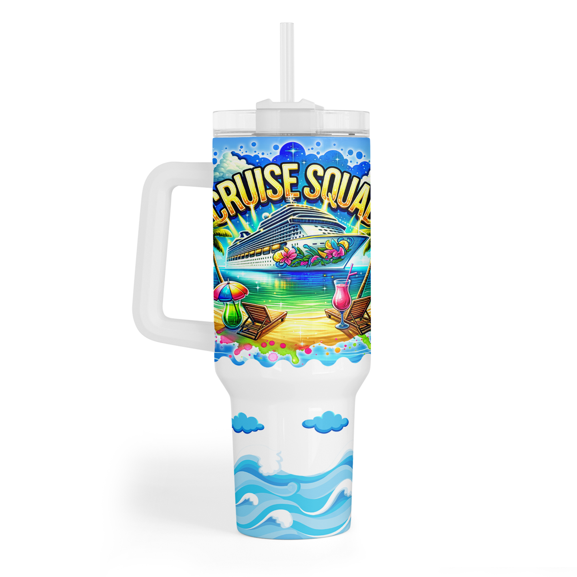 Cruise Squad Quencher Tumbler - Tropical - Suite Escape