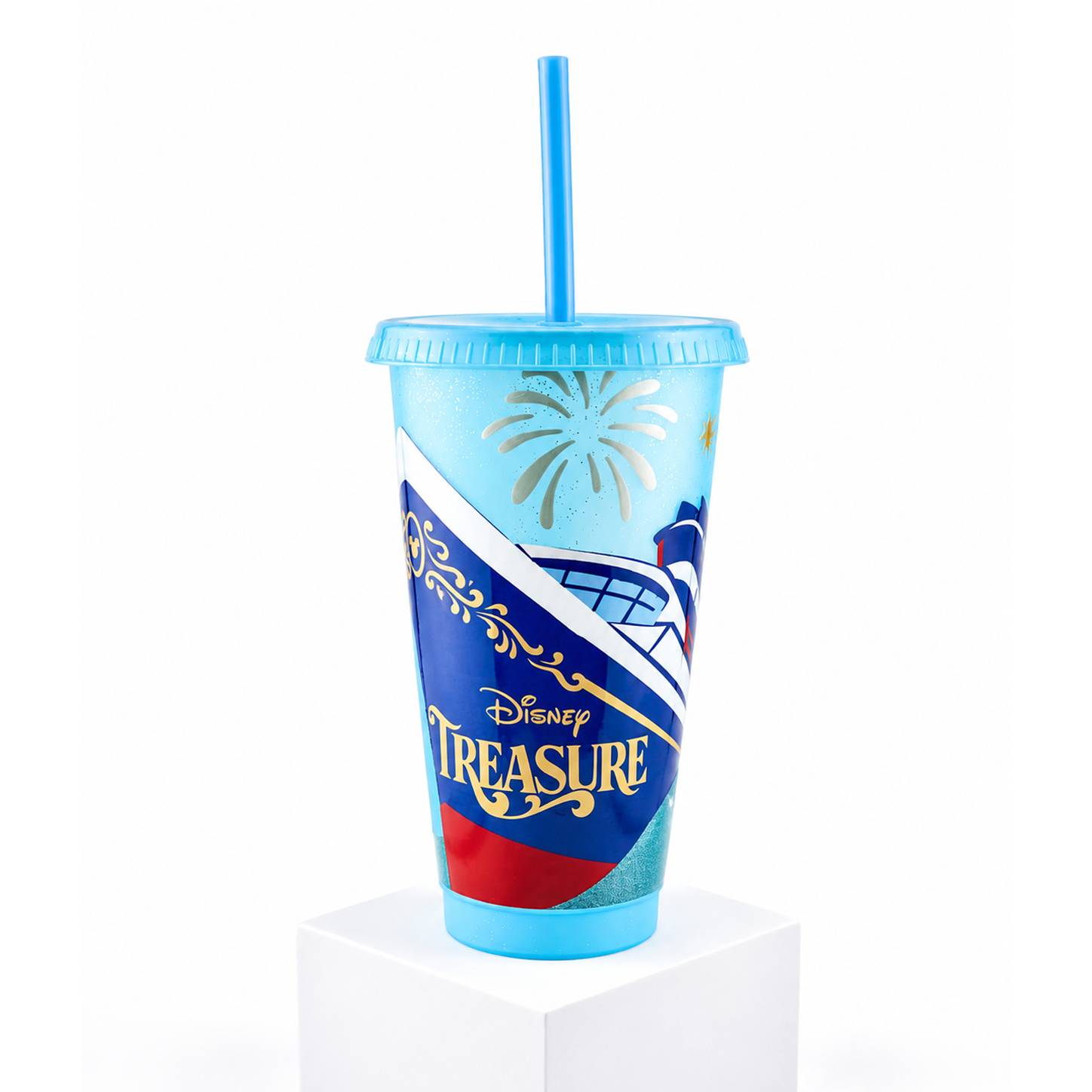 Magical Cruise Line Glitter Tumbler
