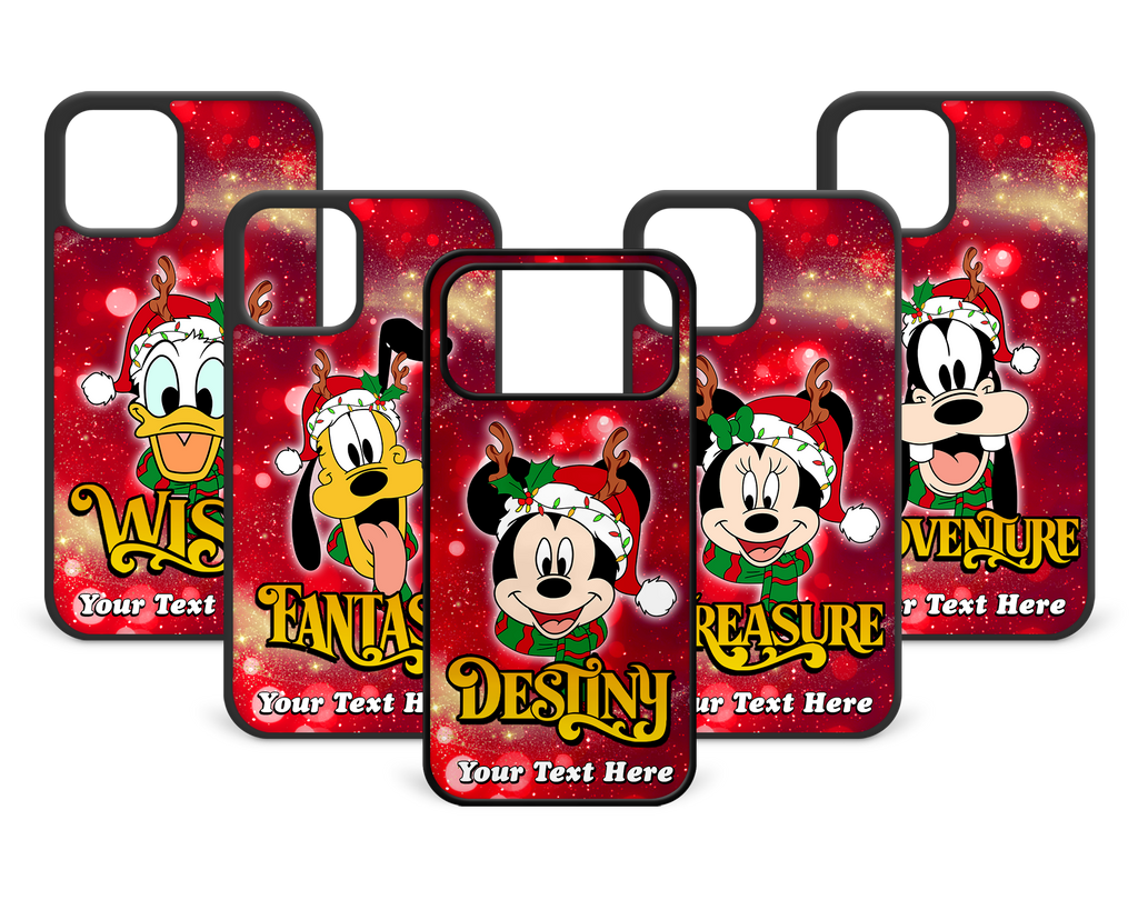 Magical Cruise Line Christmas iPhone Case - Classic Characters