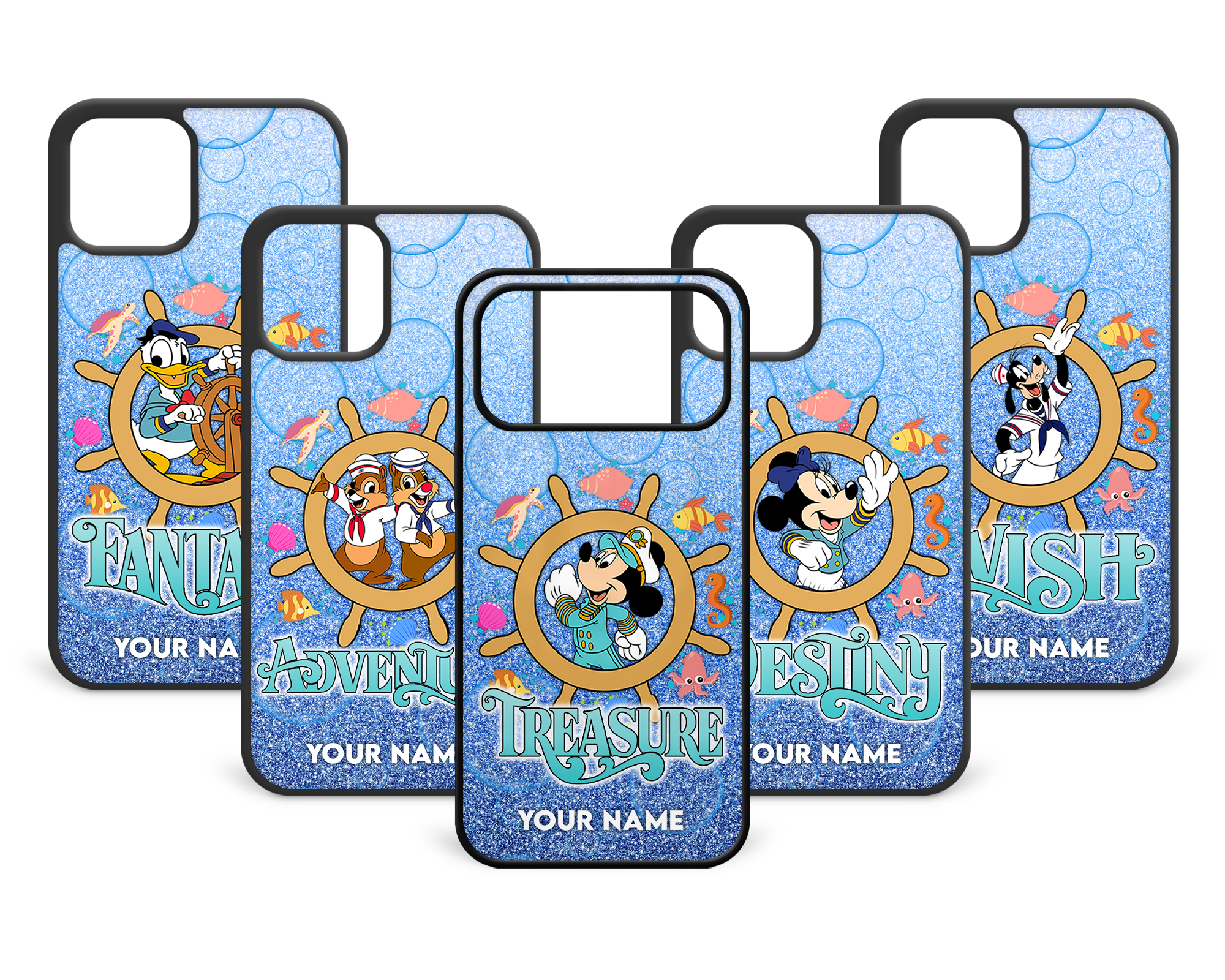 Magical Cruise Line iPhone Case - Classic Characters