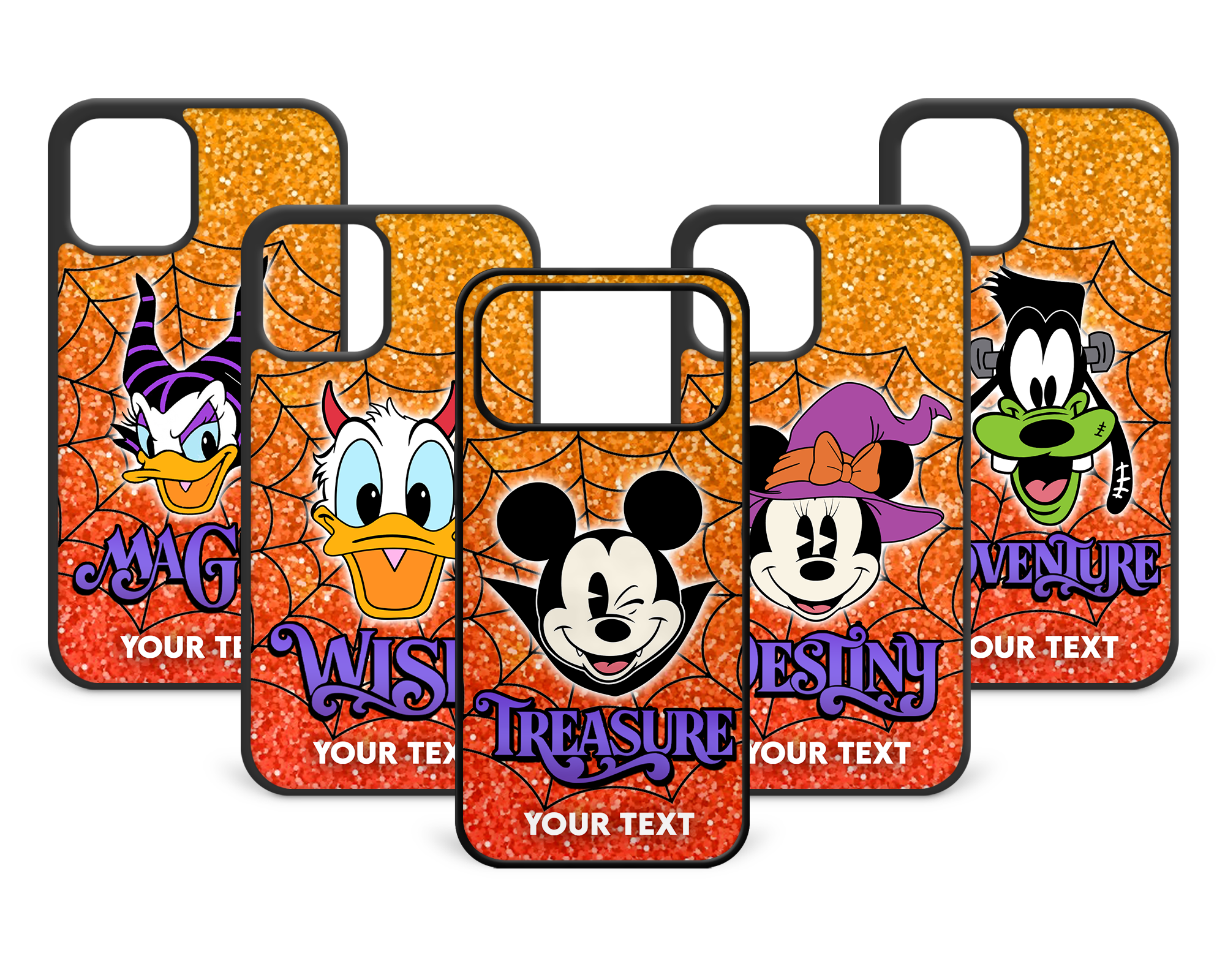 Magical Cruise Line Halloween iPhone Case - Classic Characters