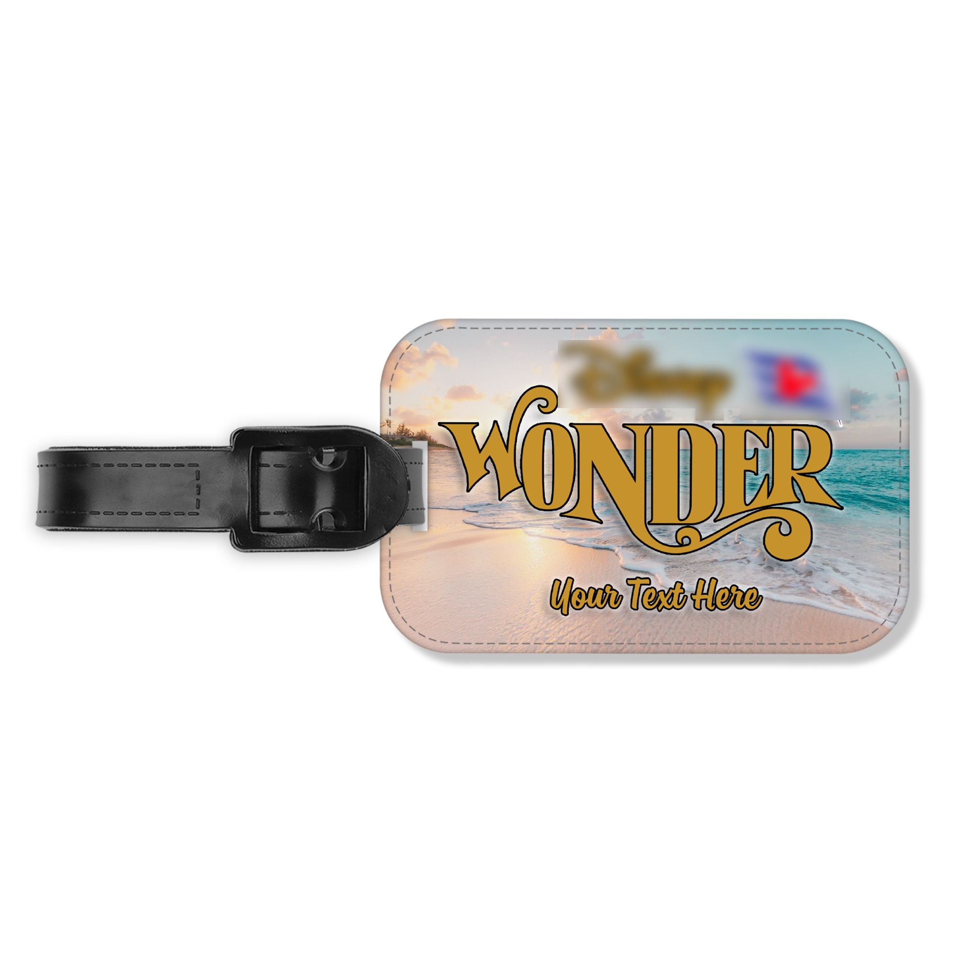 Personalized Luggage Tag - Magical Cruise Line - Suite Escape