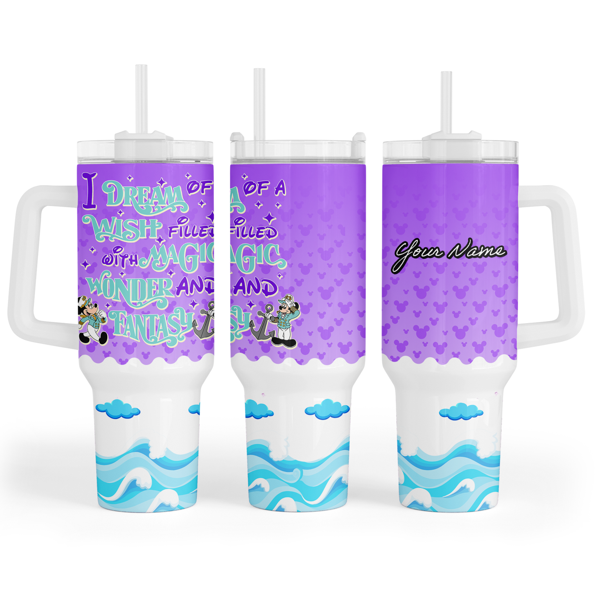 Magical Cruise Line Quencher Tumbler - Dream a Wish - Suite Escape