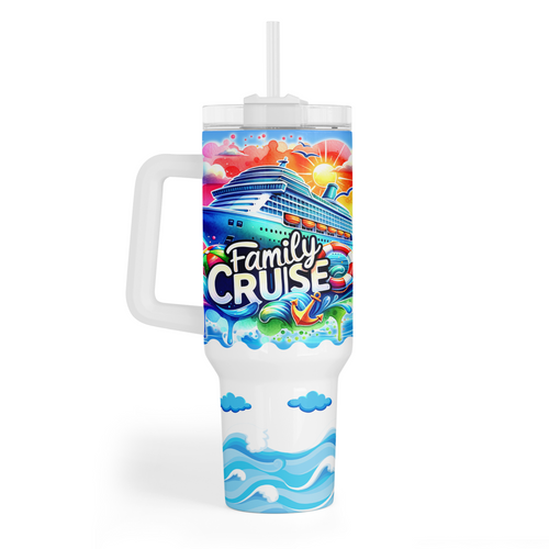 Family Cruise Quencher Tumbler - Suite Escape