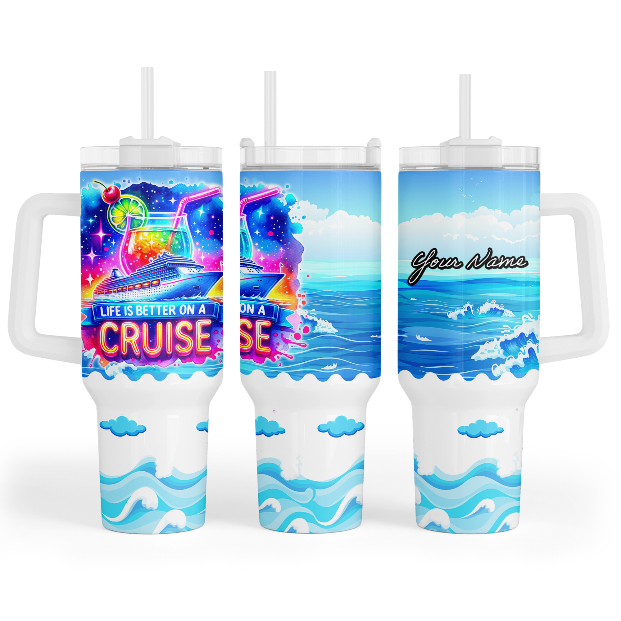 Life is Better on a Cruise Quencher Tumbler - Suite Escape