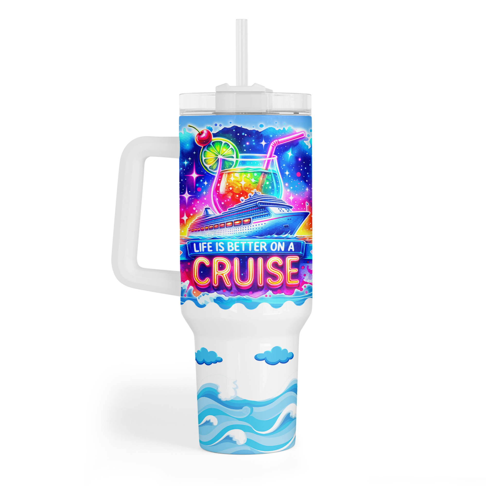 Life is Better on a Cruise Quencher Tumbler - Suite Escape