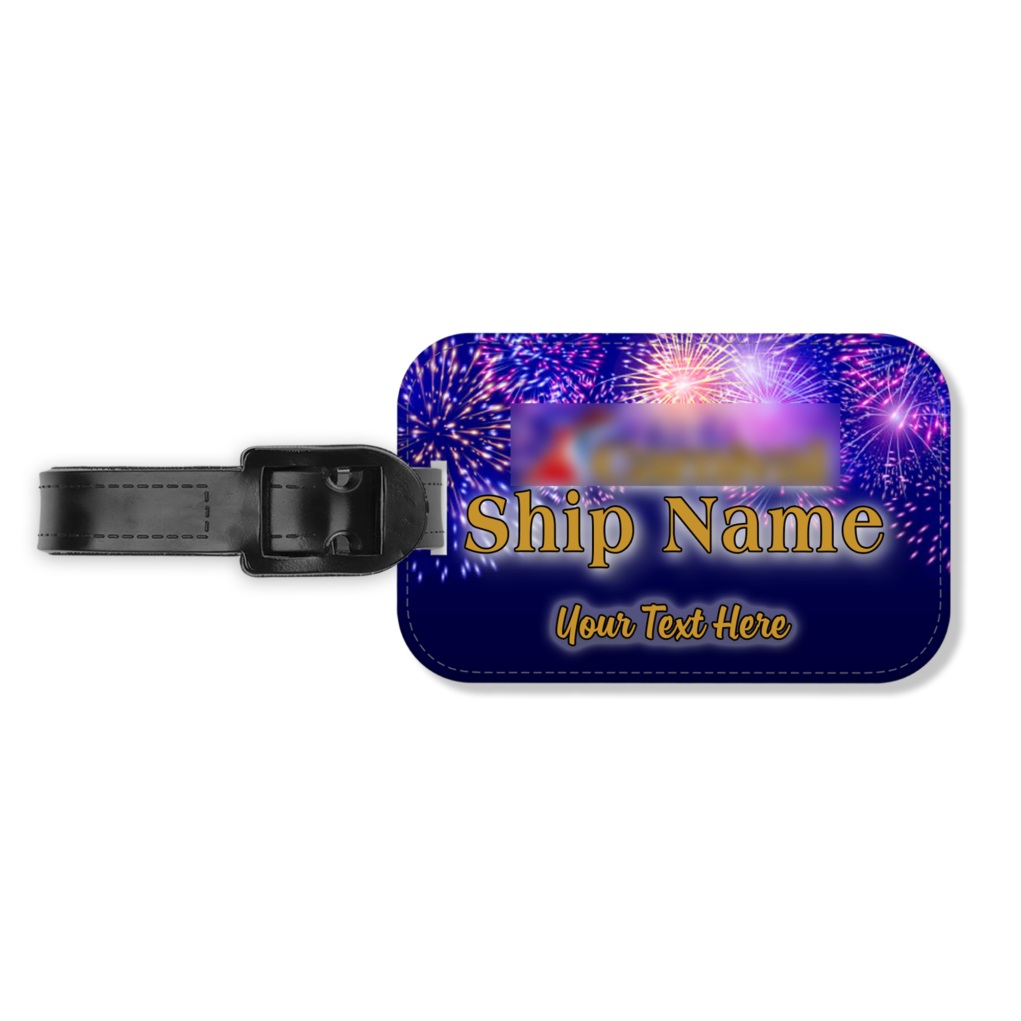 Personalized Luggage Tag - Fun Ship Cruise Line - Suite Escape