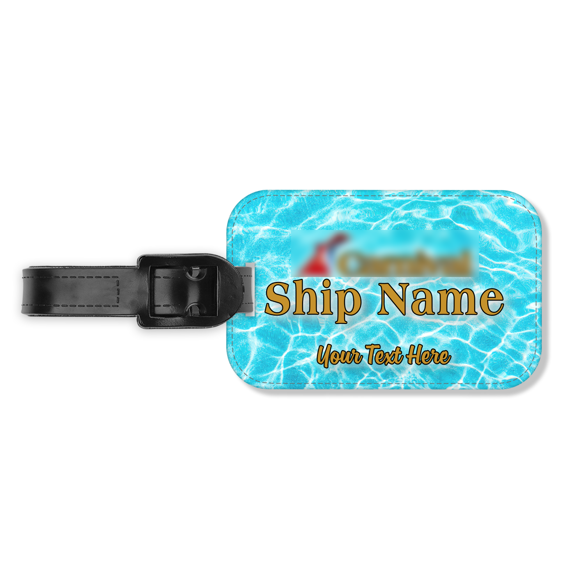 Personalized Luggage Tag - Fun Ship Cruise Line - Suite Escape