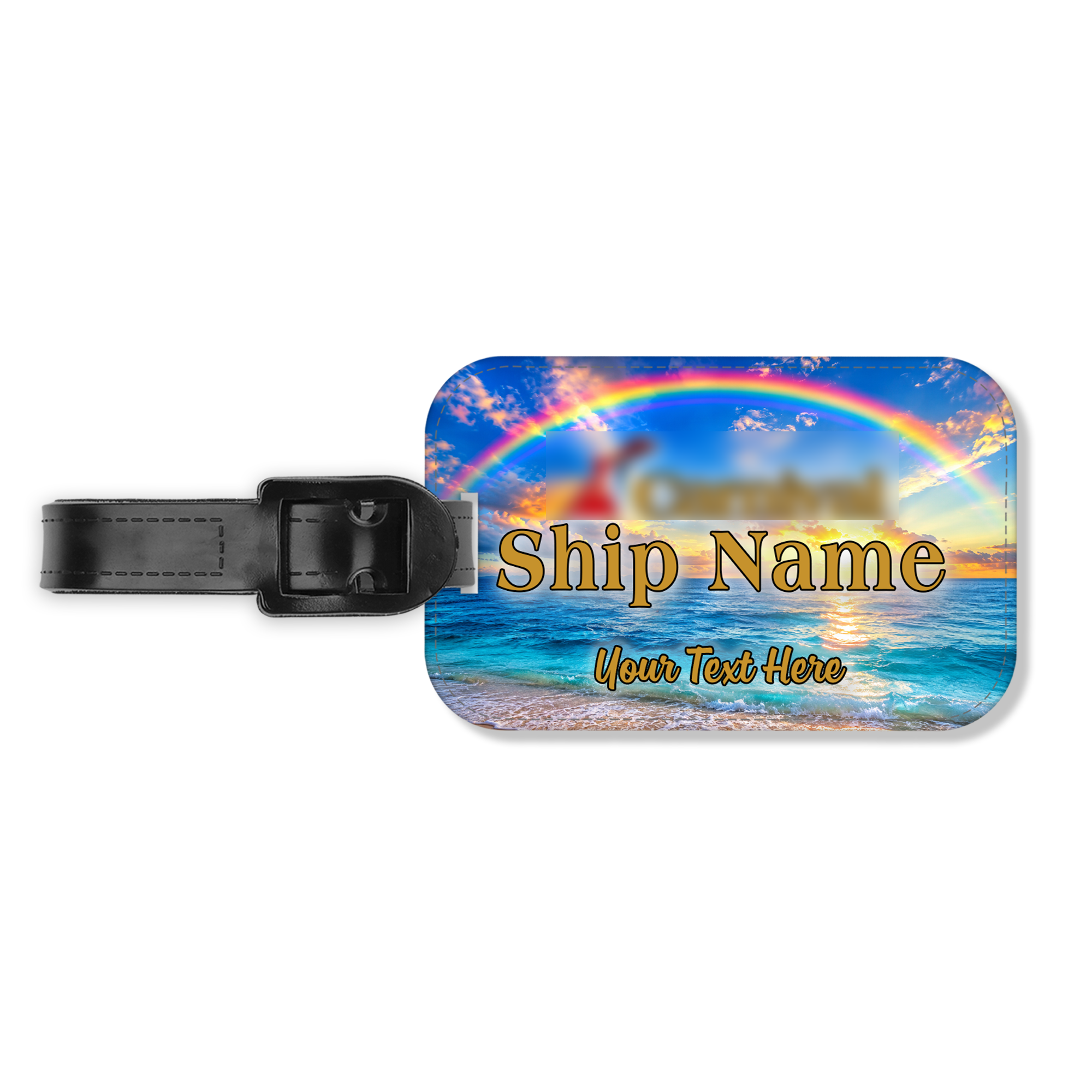 Personalized Luggage Tag - Fun Ship Cruise Line - Suite Escape
