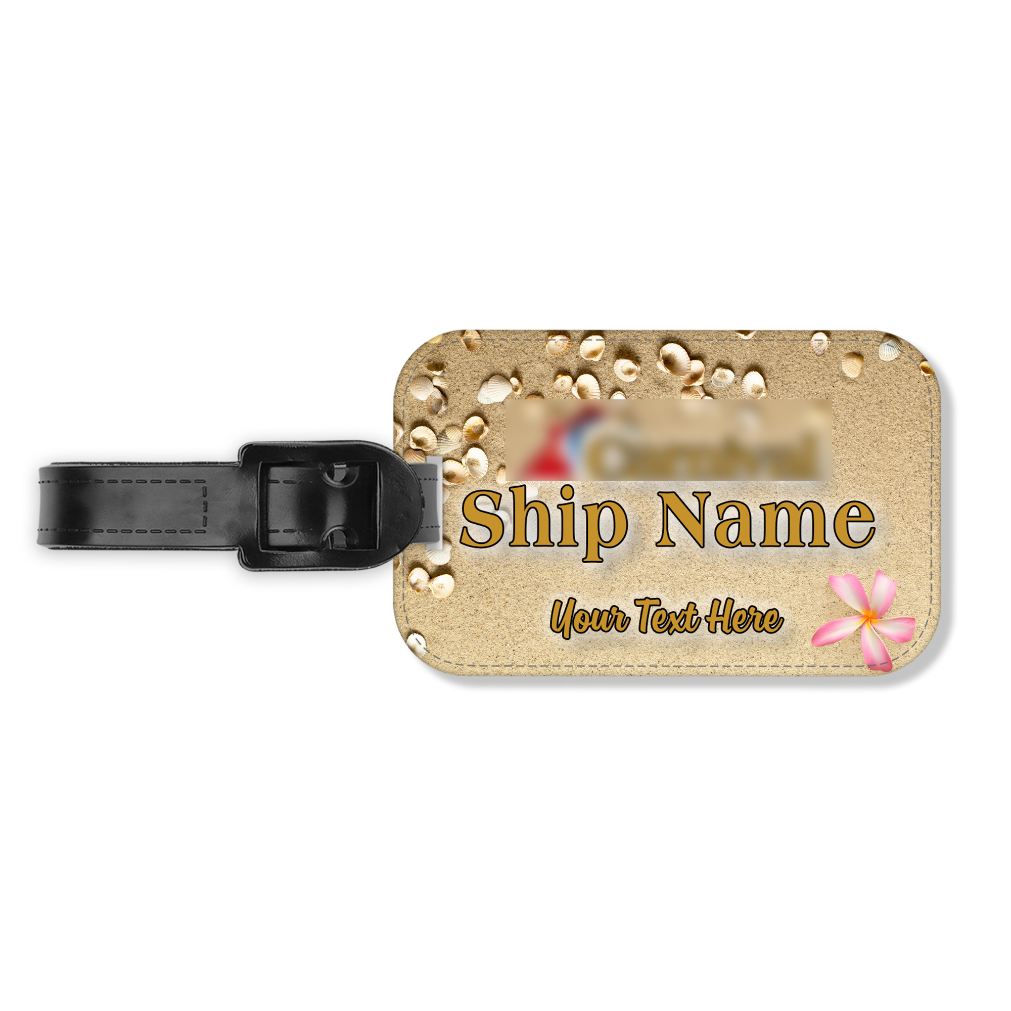 Personalized Luggage Tag - Fun Ship Cruise Line - Suite Escape