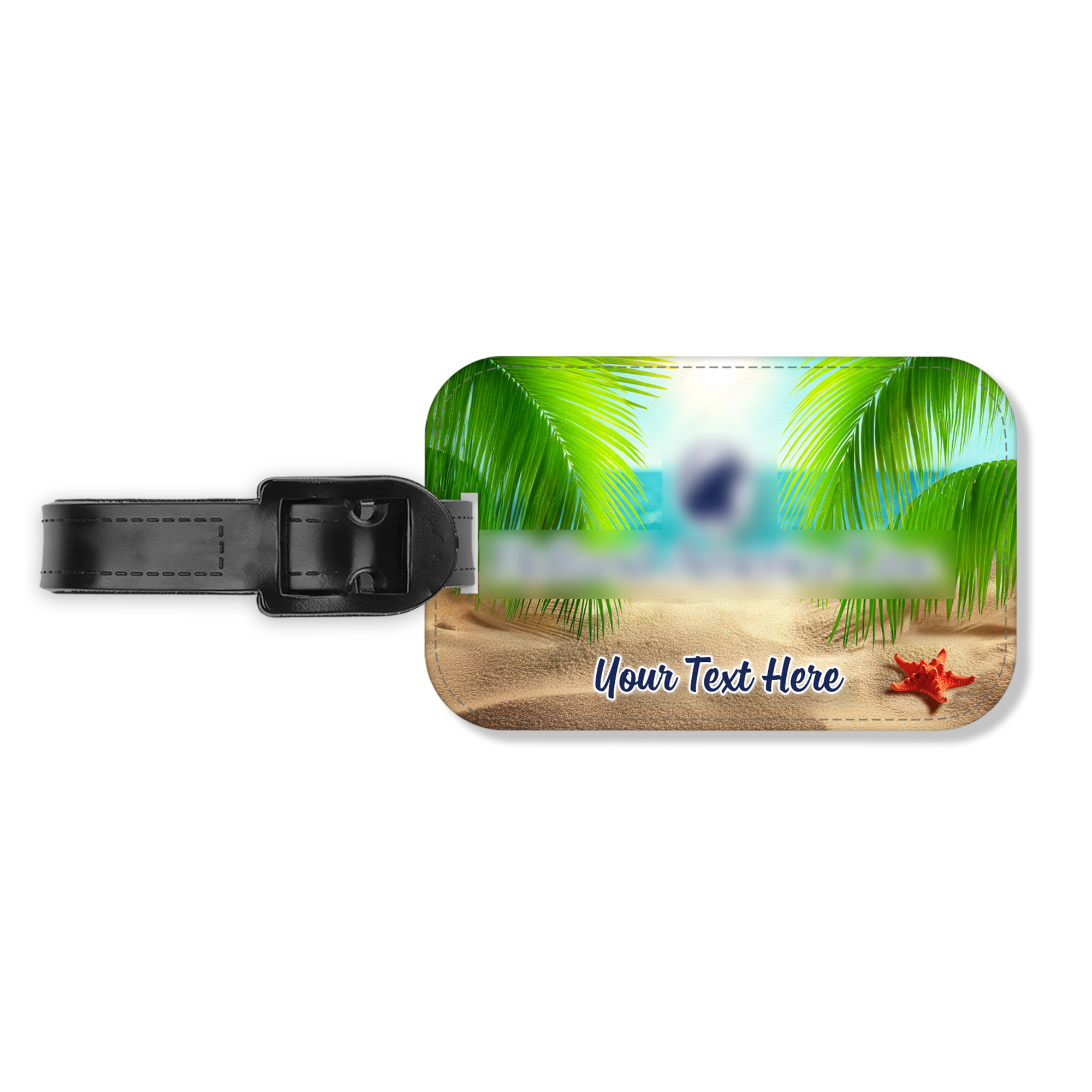 Personalized Luggage Tag - Dutch America Line - Suite Escape