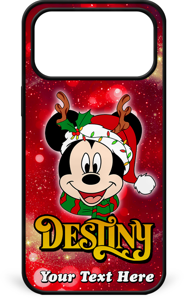 Magical Cruise Line Christmas iPhone Case - Classic Characters