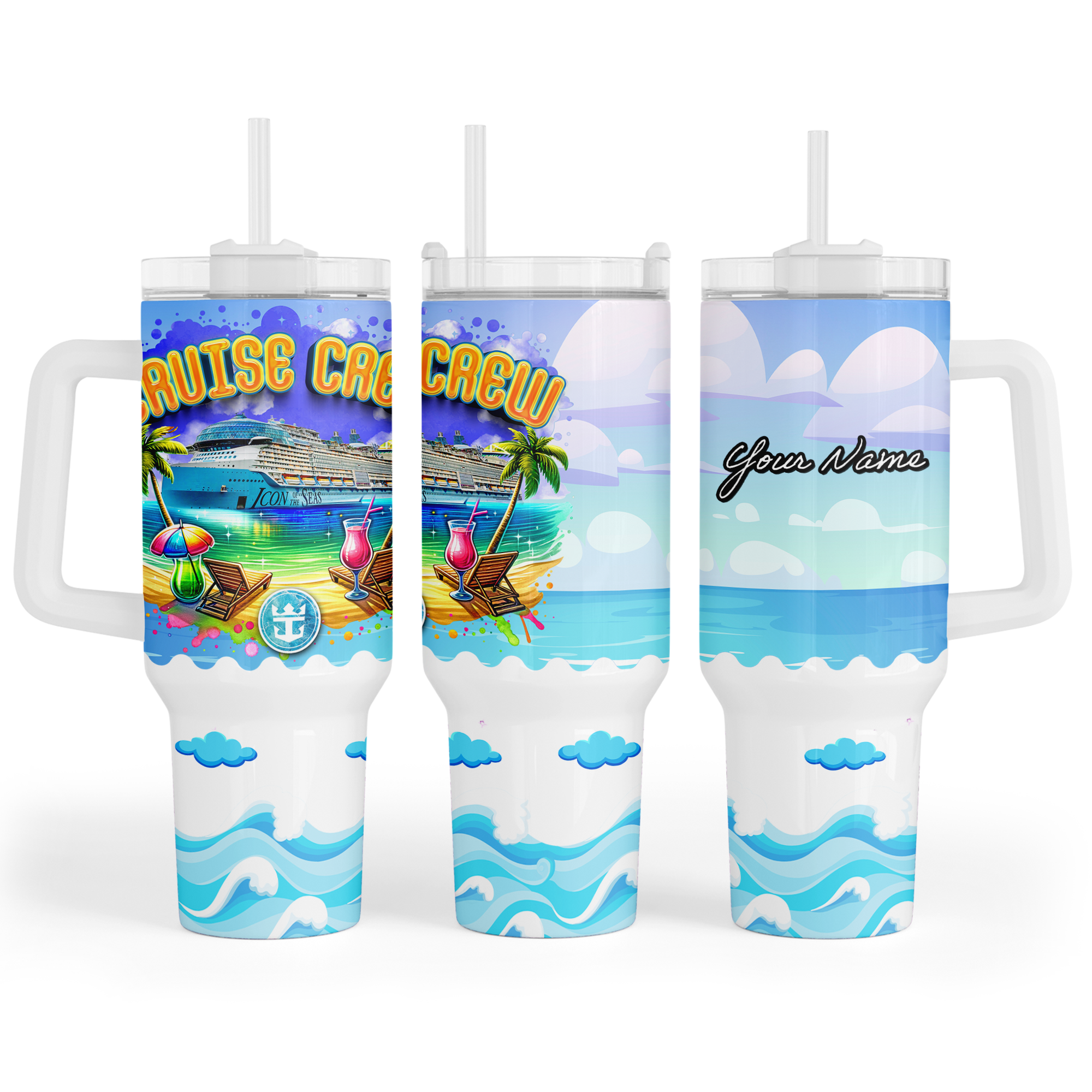 Regal Caribbean Cruise Crew Quencher Tumbler - Suite Escape