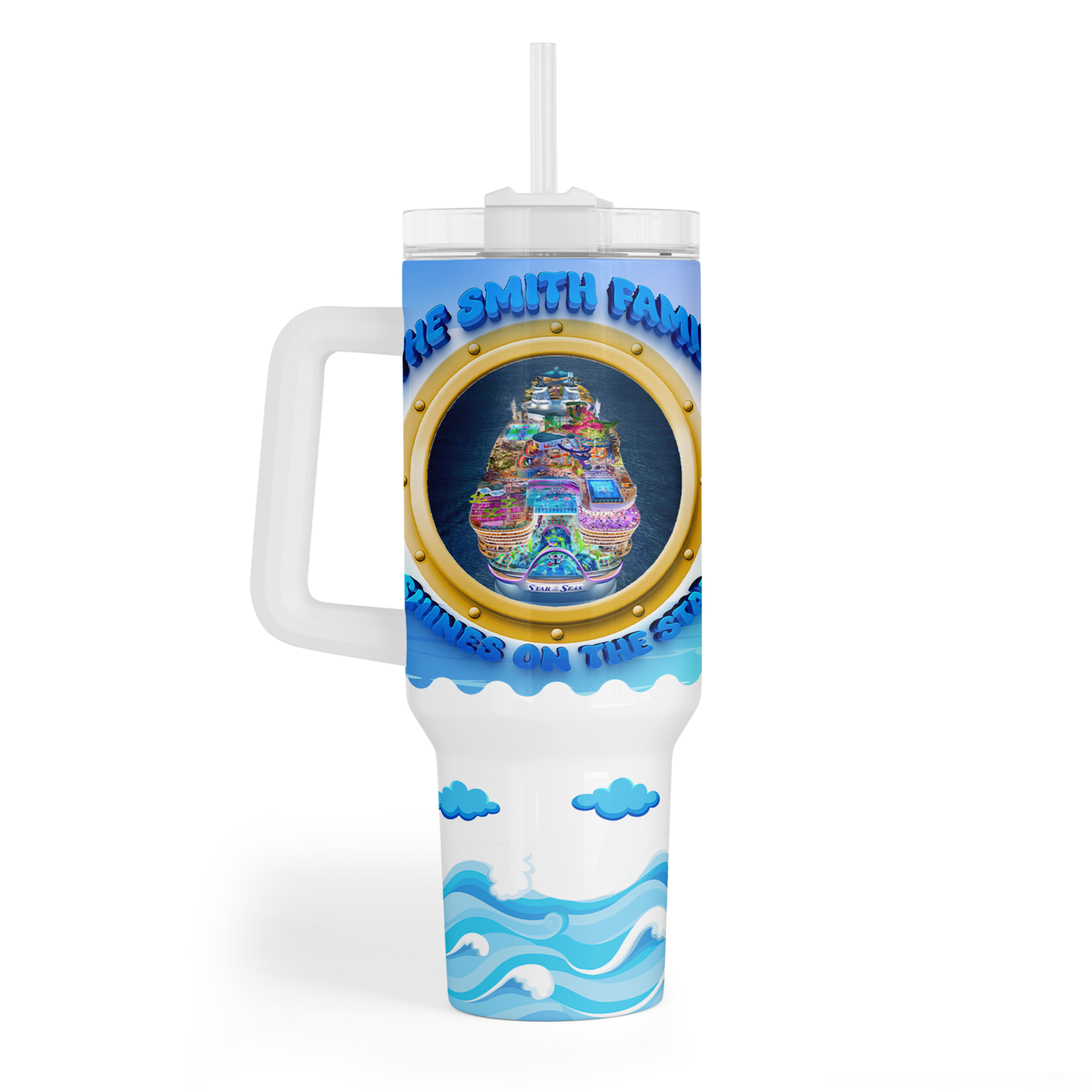 Regal Caribbean Porthole Quencher Tumbler - Star - Suite Escape
