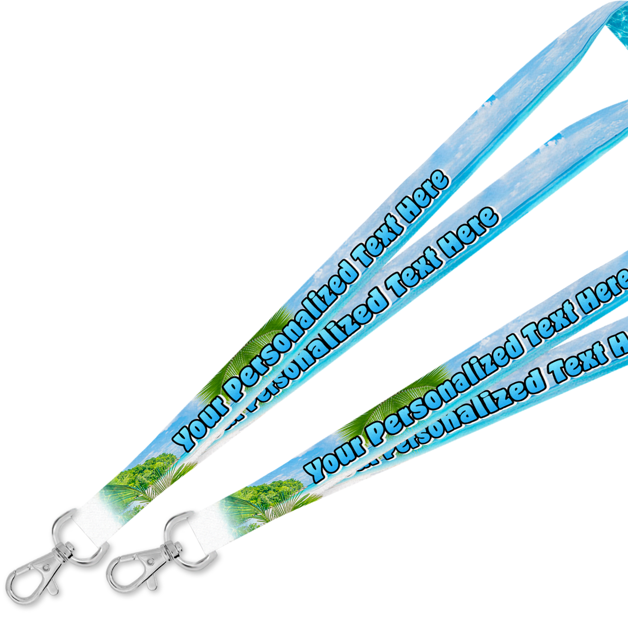 Personalized Lanyard - Tropical - Suite Escape