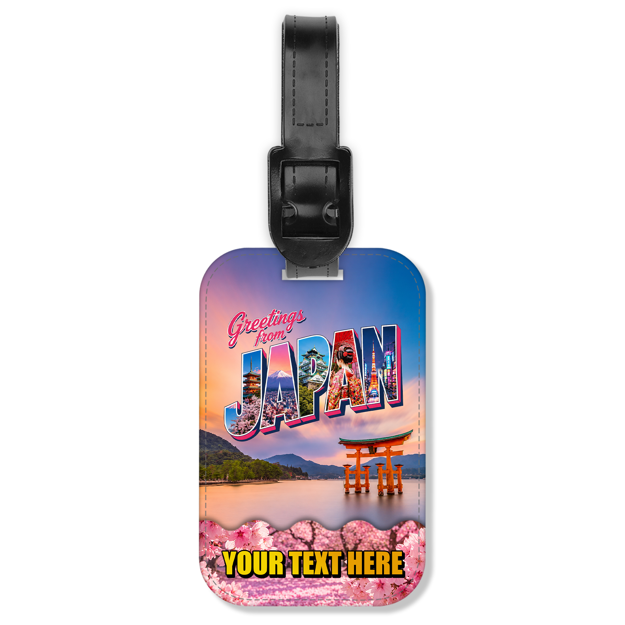 Personalized Luggage Tag - Japan