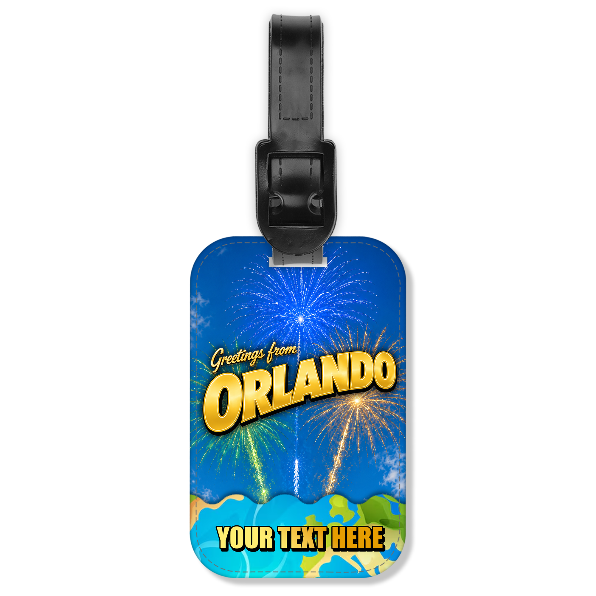 Personalized Luggage Tag - Orlando