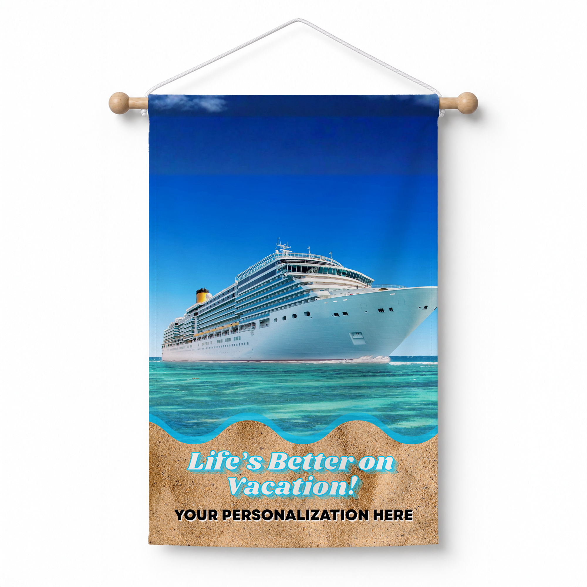 Personalized Cruise Ship Cabin Door Banner