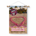 Personalized Valentine's Day Cabin Door Banner