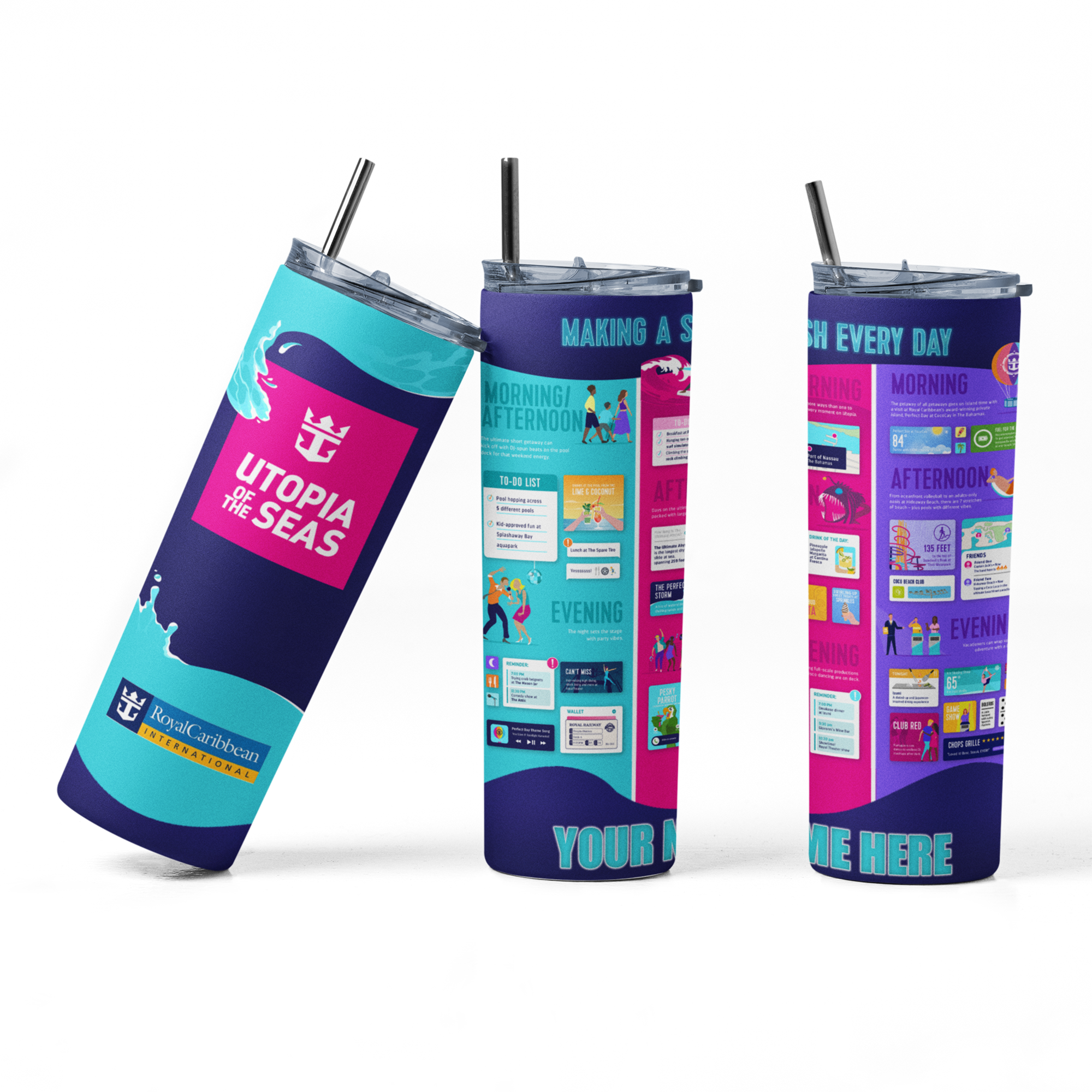Regal Caribbean Tumbler - Utopia Fun Facts - Suite Escape